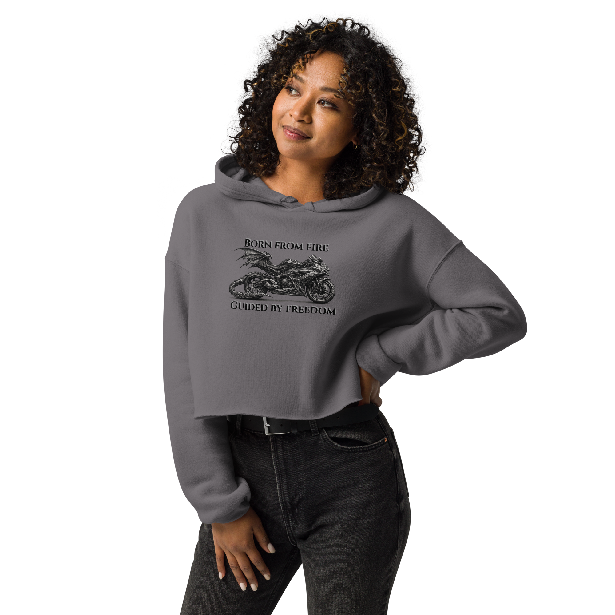 Born From Fire • Limited Launch Edition Cropped Hoodie