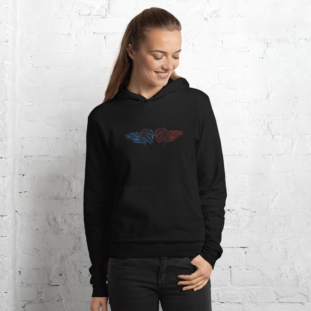Girls That Ride Embroidered Unisex hoodie